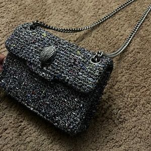 Kurt Geiger Kensington Mini - Tweed Shoulder Crossbody Bag
